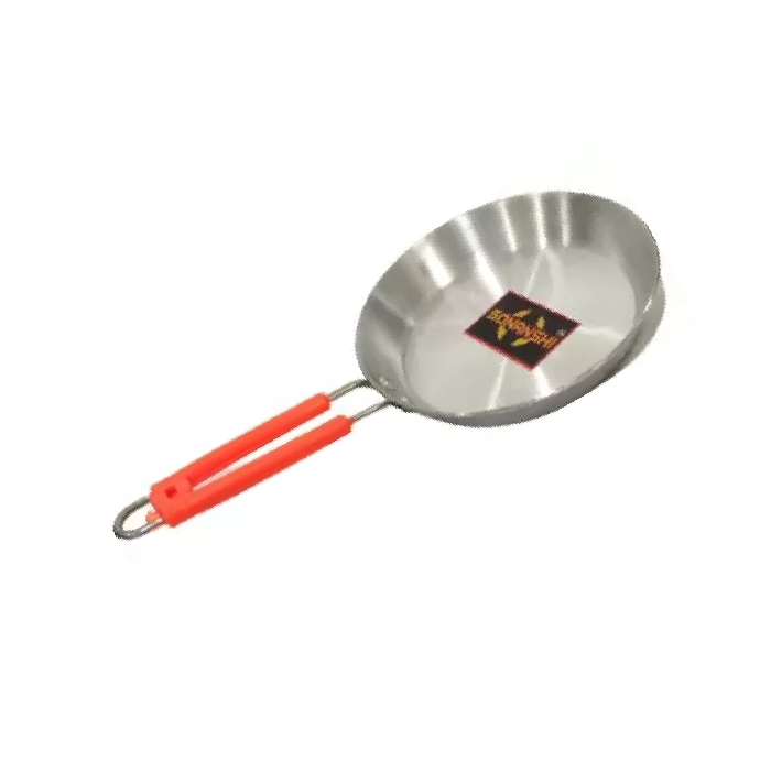 Sonanshi Aluminium Fry Pan Dal / Tadka with Stainless Steel Unbreakable Handle (8.5 Inch Dia)