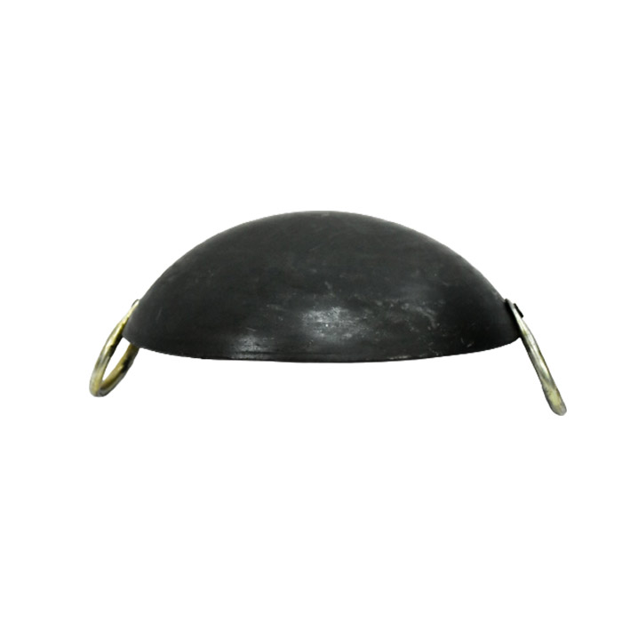 Sonanshi Iron/Loha/Lokhand Black Premium Durable Kadhai for Cooking with Handle 10 Inches
