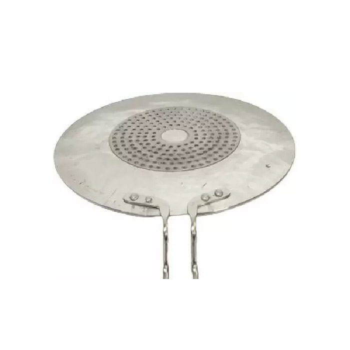 Sonanshi Aluminium Induction Base Tawa for Making Chapati/Roti/Dosa/Chilla/Paratha and Many More with Stainless Steel Handle