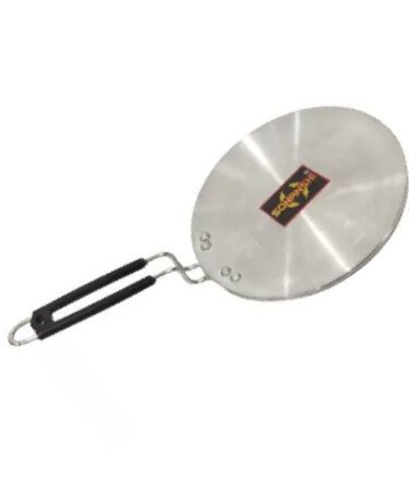 Sonanshi Aluminium Induction Base Tawa for Making Chapati/Roti/Dosa/Chilla/Paratha and Many More with Stainless Steel Handle