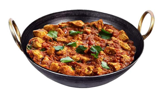 Sonanshi Iron/Loha/Lokhand Black Premium Durable Kadhai for Cooking with Handle 10.5 Inches