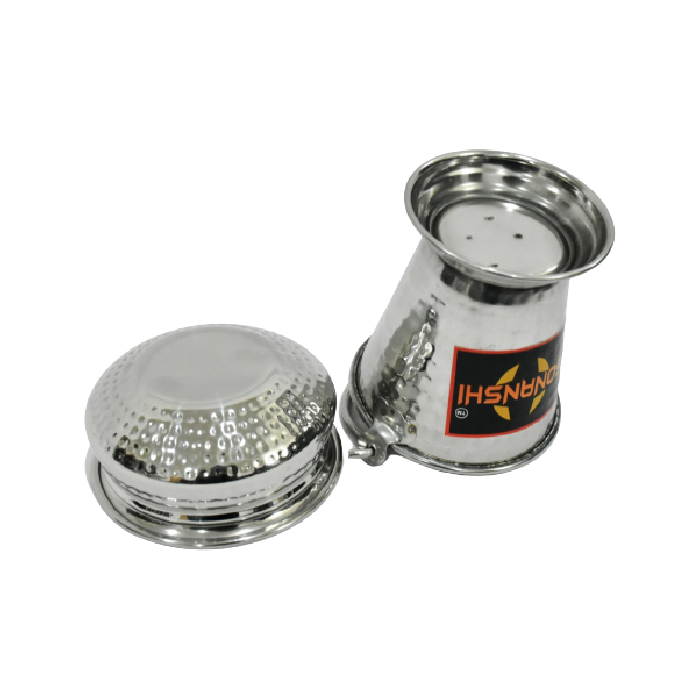 Sonanshi Serving Set Bucket/Baalti and Bowl (Pack of 2)
