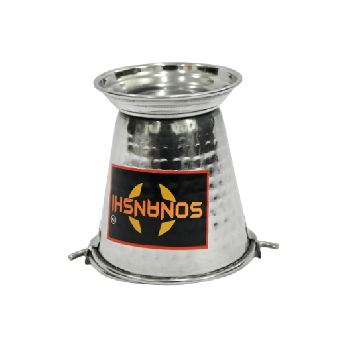 Sonanshi Stainless Steel Bucket/Balti for Serving Dishes