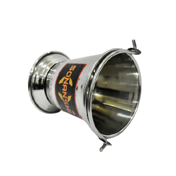 Sonanshi Stainless Steel Bucket/Balti for Serving Dishes