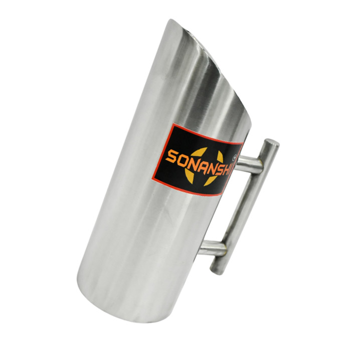 Sonanshi Stainless Steel Restaurant Jug/Water Jug (1.25 Litre)