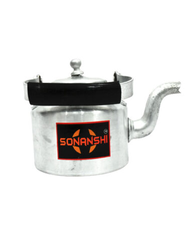 Sonanshi Traditional Aluminium Roadside Cutting Chai/Tea Kettle for Tea/Coffee/Milk (750 ML)