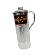 Sonanshi Stainless Steel Fridge Water Jug, Pitcher, Luxury Design (Capacity 1 Litre)