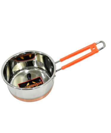 Sonanshi Copper Bottom Stainless Steel Sauce Pan/Milk Pan/Tea Pan