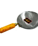 Sonanshi Roti/Chapati tawa Iron/loha/lokhand 9.50 inch with Wooden Handle